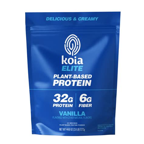 Vanilla Bean Protein Shakes | Plant-Based Protein Drinks | Koia – Drink ...