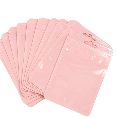 BOGOTA Pack of 25 Reusable Plastic Zip Lock Bag Small Ziplock Bags 9 ...