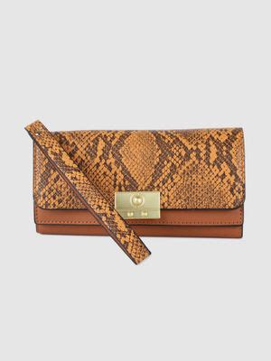 Buy Twenty Dresses by Nykaa Fashion Tan So Wild Animal Print Wallet Online