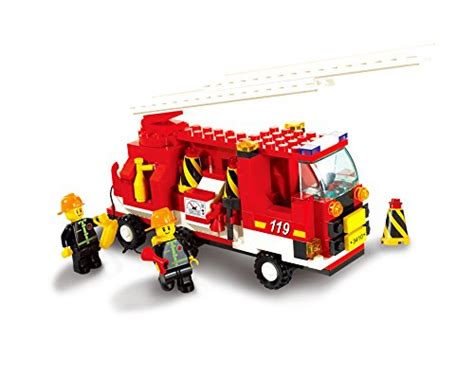 Buy Sluban Building and Construction Blocks M38-B3000 Fire Engine ...