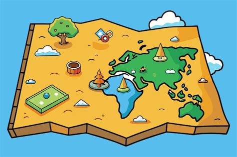 Cartoon Map 的图像结果