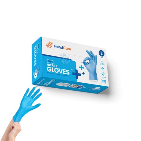 Disposable XXL Nitrile Gloves - Powder-Free, Non-Latex Food Service and ...