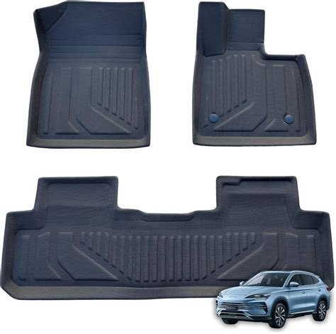 BYD Sealion 6 Floor mat 3-Piece, All-Weather 3D car Floor mats ...