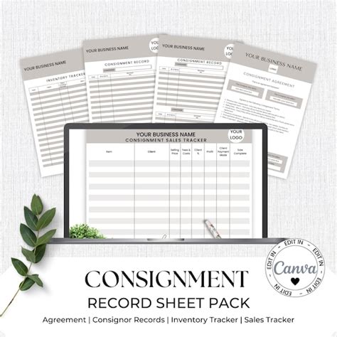 Image result for Consignment Log