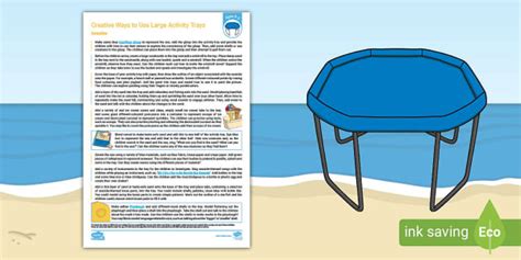 EYFS Ages 0-2 Large Activity Trays: Seaside (teacher made)