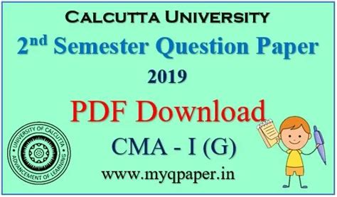Download Calcutta University Cost and Management Accounting- I General ...