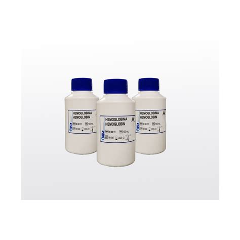 HEMOGLOBIN, 3 x 100 mL