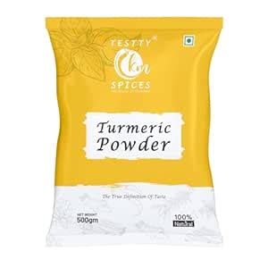 TESTTY km SPICES Turmeric Powder | Haldi Powder | Selam Haldi Powder ...