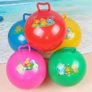 AZOD Kids Inflatable Jumping Ball Indoor Outdoor Hopping Ball Children ...