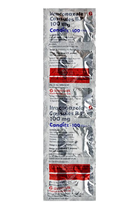 Canditz 100 Capsule 10: Uses, Side Effects, Price & Substitutes