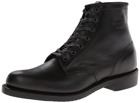 Buy Chippewa 1901M82 Men's 6-in Trooper Service Boot Black 14 D US at ...