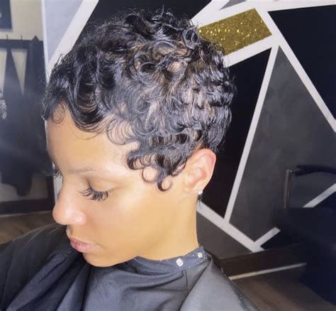 Pin on Black women hairstyles in 2024 | Short sassy hair, Finger waves ...