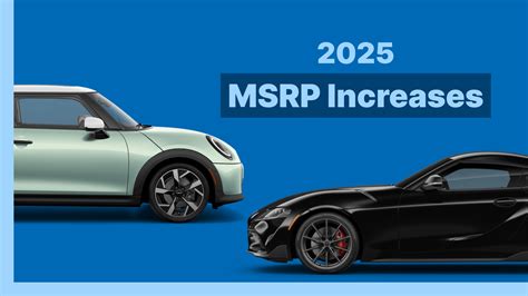 2025 Car Prices: 10 Models with the Biggest MSRP Increases - CarEdge