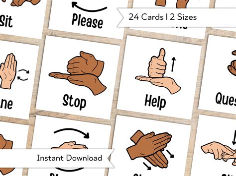 ASL Classroom Poster - Classifier Chart | Asl sign language, Asl sign ...