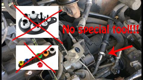Image result for How to Disconnect Commodore Fuel Line