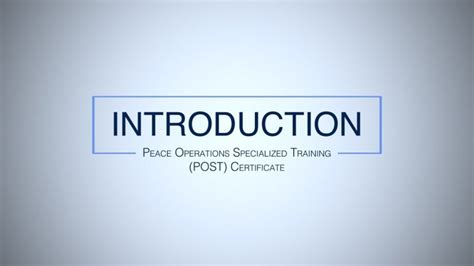 Image result for Peace Operations Training Institute Logo