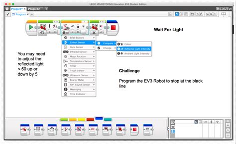 EV3 Programming App 的图像结果