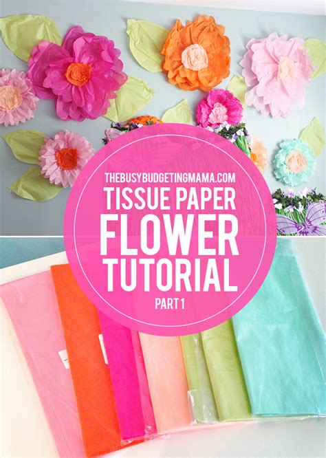 Image result for DIY Tissue Flower Tutorial