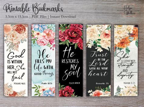 Bible Verse Free Printable Bible Bookmarks To Color Baum Elsie/bible Verses For Children Free ...