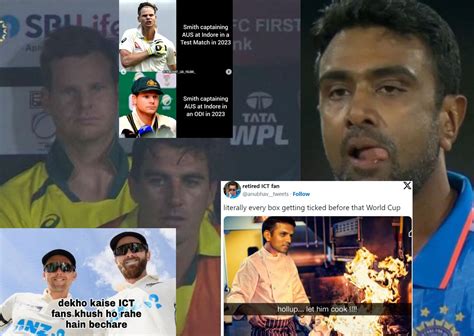 "Hum krne gye toh chepauk ban gyi" - Top 10 funny memes on Australia's ...