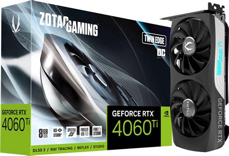 Amazon.in: Buy ZOTAC Gaming GEFORCE RTX 4060 Ti Twin Edge OC 8GB GDDR6 ...