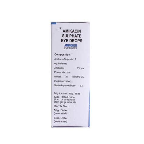 Aminogen Eye Drops 5 ml Price, Uses, Side Effects, Composition - Apollo ...