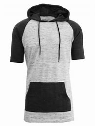 Image result for Short Sleeve Pullover Hoodie