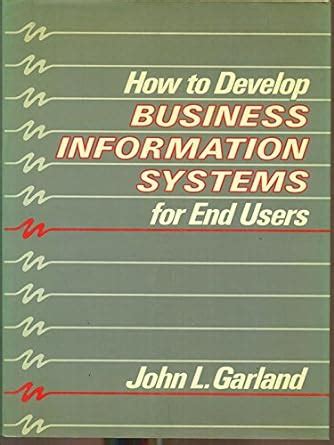 Buy How to Develop Business Information Systems for End Users Book ...