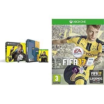 Xbox One X Cyberpunk 2077 Limited Edition Bundle (1TB)+FIFA 17 ...