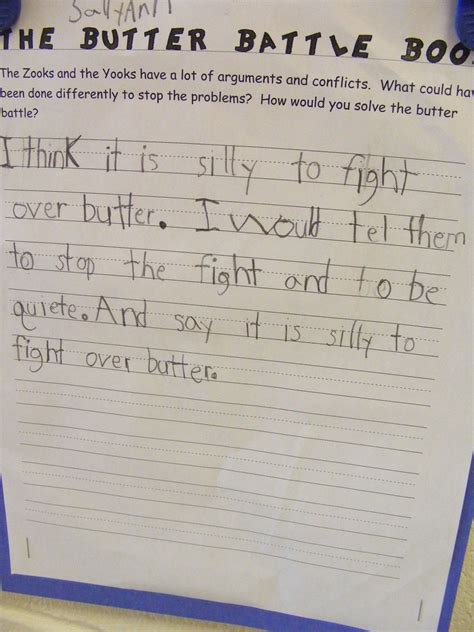 Butter Battle Book Assignment at Armandina Jones blog