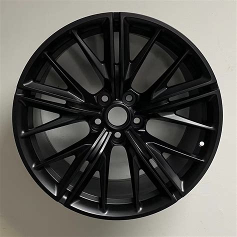 20" Fits Chevy Camaro ZL1 Style Satin Black Staggered Wheels Set of 4 20x10/11" Rims | OEM ...