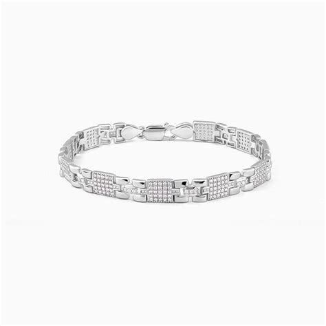 Silver Courage Bracelet For Him – GIVA