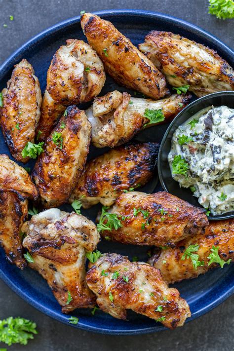 Grilled Chicken Wings Recipe (Just 3 Ingredients) - Momsdish