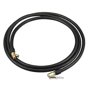 X AUTOHAUX 2m Tire Inflator Extension Hose Chuck Adapter Quick Connect ...
