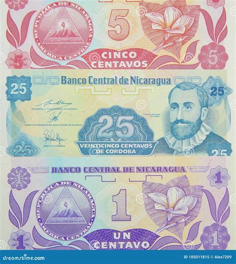 Banknotes of Nicaragua. Paper Money Editorial Image - Image of banknote, nicaragua: 105011815 - currency of nicaragua
