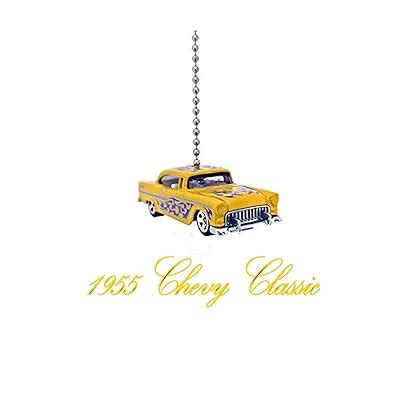 Buy Hot Wheels 1955 Chevy Diecast Ceiling Fan Light Pull Ornament ...