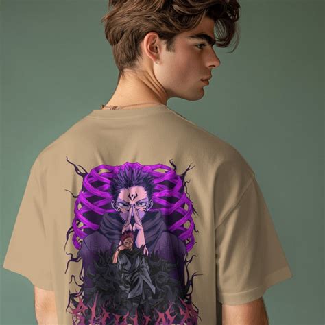 Backbencher Premium Men's Oversized T-Shirt (Printed - Jujutsu Edition ...