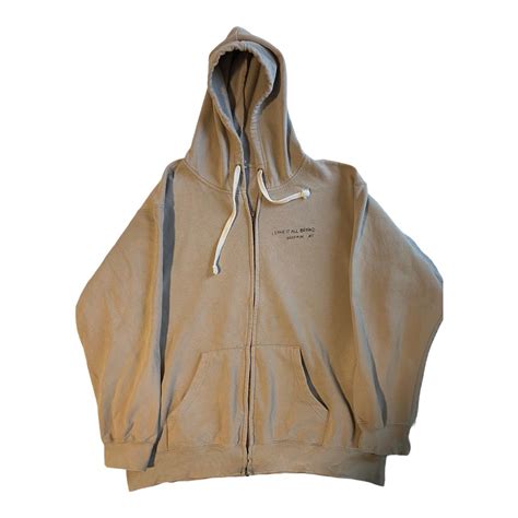 Vintage Fleece Leave It All Behind Bozeman, MT Zip up - Depop