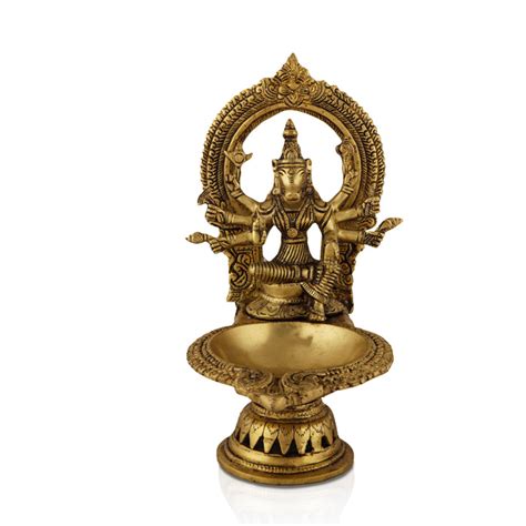 Varahi Vilakku - 10 Inches | Antique Brass Statue/ Varahi Deepam/ Bras ...