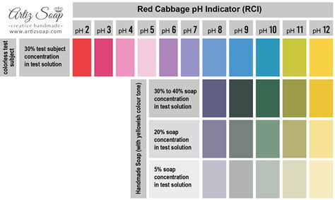Soap pH indications - Artiz Soap