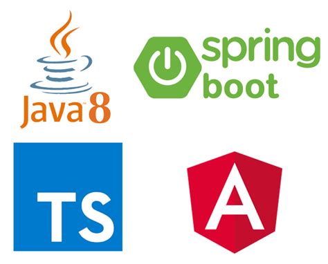 Image result for Java Spring Boot Angular Logo