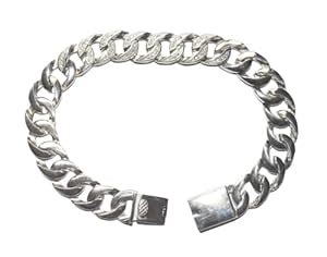 Buy 925 Sterling Hallmarked Silver ACPL Stylish Embellished Bracelet ...