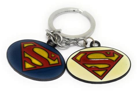 Key Era Superman Oval Single Side Key Chain Price in India - Buy Key ...