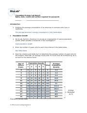 Ecology Lab Report Example 的图像结果