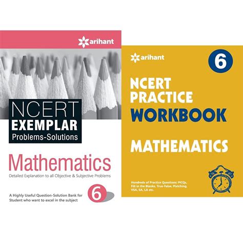 NCERT Exemplar Problems-Solutions MATHEMATICS class 6th + WORKBOOK MATH ...