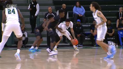 Kevin Cross drills 3-point shot in from Tulane Green Wave vs. Memphis ...