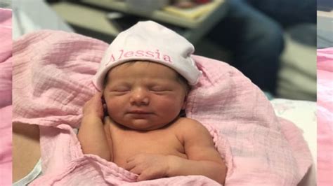 News 6 meteorologist gives birth to baby girl
