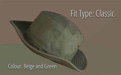 Zacharias Men's Cricket Umpire Hat Pack of 2 Beige & Green : Amazon.in ...