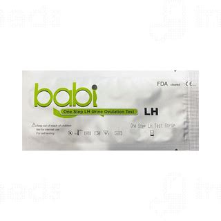 Babi One Step Lh Urine Ovulation Test Strip 20 - Uses, Side Effects ...
