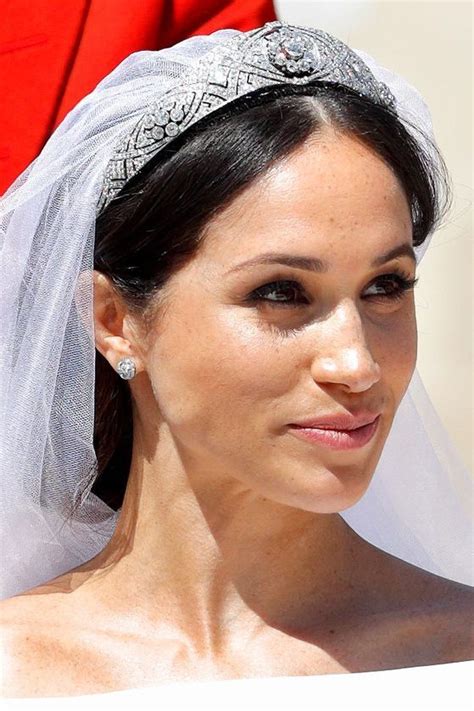 The grandest royal wedding day tiaras worn by Meghan Markle, Kate ...